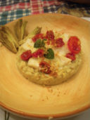 Come fare il risotto con carciofi, baccalà e stracciatella di burrata