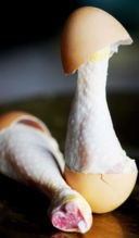 Follie gastronomiche. La ricetta del pollo in fricassea. Ma inverso