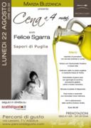 Cene a 4 mani. Felice Sgarra dalla Prova del Cuoco all’Aquila