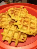 Ricetta. Ferratelle o gaufre o waffle di patate con Grana Padano