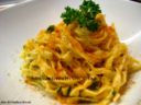 Fettuccine al limone e bottarga