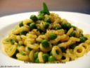 Pasta con piselli e mentuccia