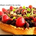 Crostata alla crema con frutta fresca