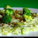 Risotto con broccoletti e Puzzone di Moena