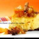 Cheesecake speziata alle pere