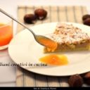 Crostata con crema di castagne