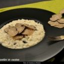 Risotto al tartufo scorzone con limone e colatura di alici di Cetara