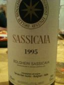 Sassicaia 1995 Posso pure invecchiare...