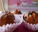 Muffin pere e cioccolato