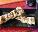 Trecce di sfoglia vegetariane