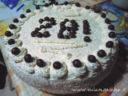 Torta al caffè di Buon Compleanno