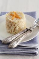 Risotto all’arancia con crema di robiola