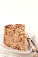 Torta di mele, cannella e fiocchi di avena