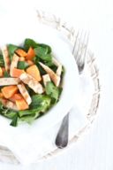 Insalata pollo e papaya