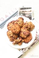 Banana, walnut and milk chocolate cookies (e un pò di Londra)