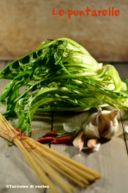 Spaghetti con le puntarelle