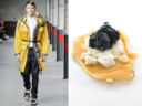 DRIES VAN NOTEN PE 2012 /  BLINI PANNA ACIDA E UOVA DI LOMPO