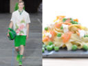 KENZO PE 2012 / TAGLIATELLE RICOTTA, SALMONE E PISELLI