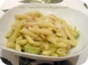 Penne con cavolini di Bruxelles