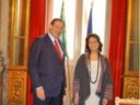 Galan incontra Commissaria Ue alla pesca Damanakis