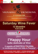 Saturday Wine Fever: all'Enoteca Italiana rossi toscani in aperitivo