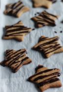 Biscotti al burro di arachidi e cioccolato fondente