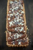 Crostata con mousse al cioccolato