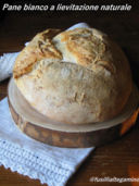 Pane bianco a lievitazione naturale
