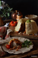 TIMBALLO DI PASTA CON MELANZANE