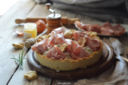 CROSTATA SALATA CON RICOTTA E MORTADELLA