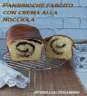 Panbrioche farcito con crema alla nocciola