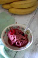 Cherry nana ice cream