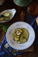 RISOTTO CON SCAMORZA E ZUCCHINE