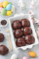 Hot cross buns al cioccolato