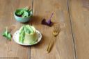 Flan di ricotta di pecora e asparagi
