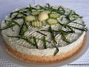 Cheesecake salata alle zucchine