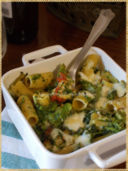 Rigatoni con broccoletti siciliani e ‘nduja al forno