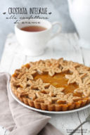 Crostata integrale alla confettura di arance
