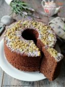 Chiffon Cake al cioccolato e pistacchi