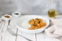 Curry di vitello con riso basmati