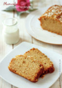 Plumcake con pistacchi e confettura nell'impasto (senza uova)