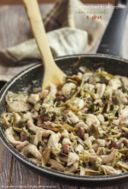 Straccetti di pollo con carciofi e olive