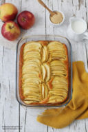 Torta soffice con mele e ricotta