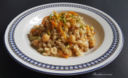 Risotto con verdure e ceci