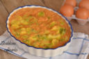 Frittata di porri al forno