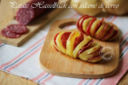 PATATE HASSELBACK CON SALAME AL CERVO