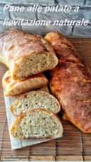 Pane alle patate a lievitazione naturale