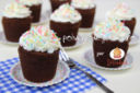 Ricetta: mini cake al cioccolato con frosting al cheese cream