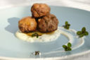 Polpettine di Carne Speziate con Salsa allo Yogurt