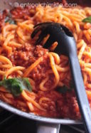 Spaghetti alla Chitarra al Sugo Antico